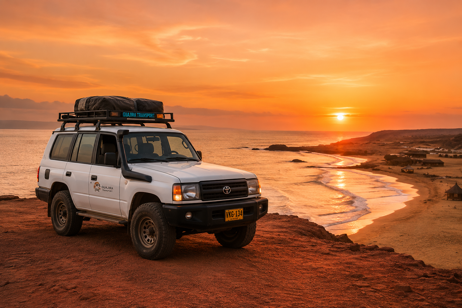4×4 Safari Transport to Cabo de la Vela – La Guajira